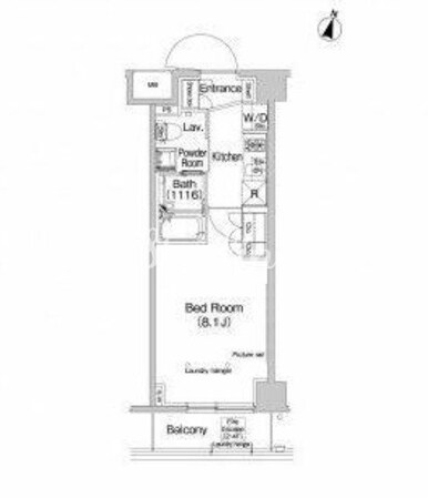 プラウドフラット学芸大学IIの物件間取画像